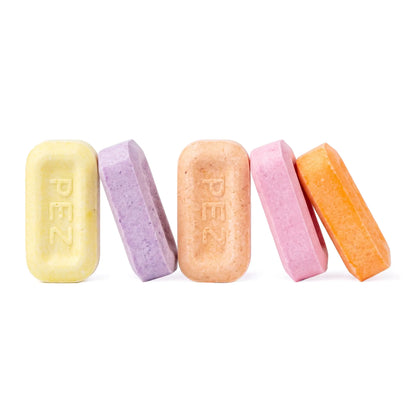 PEZ Mixed Fruit Candy Unwrapped
