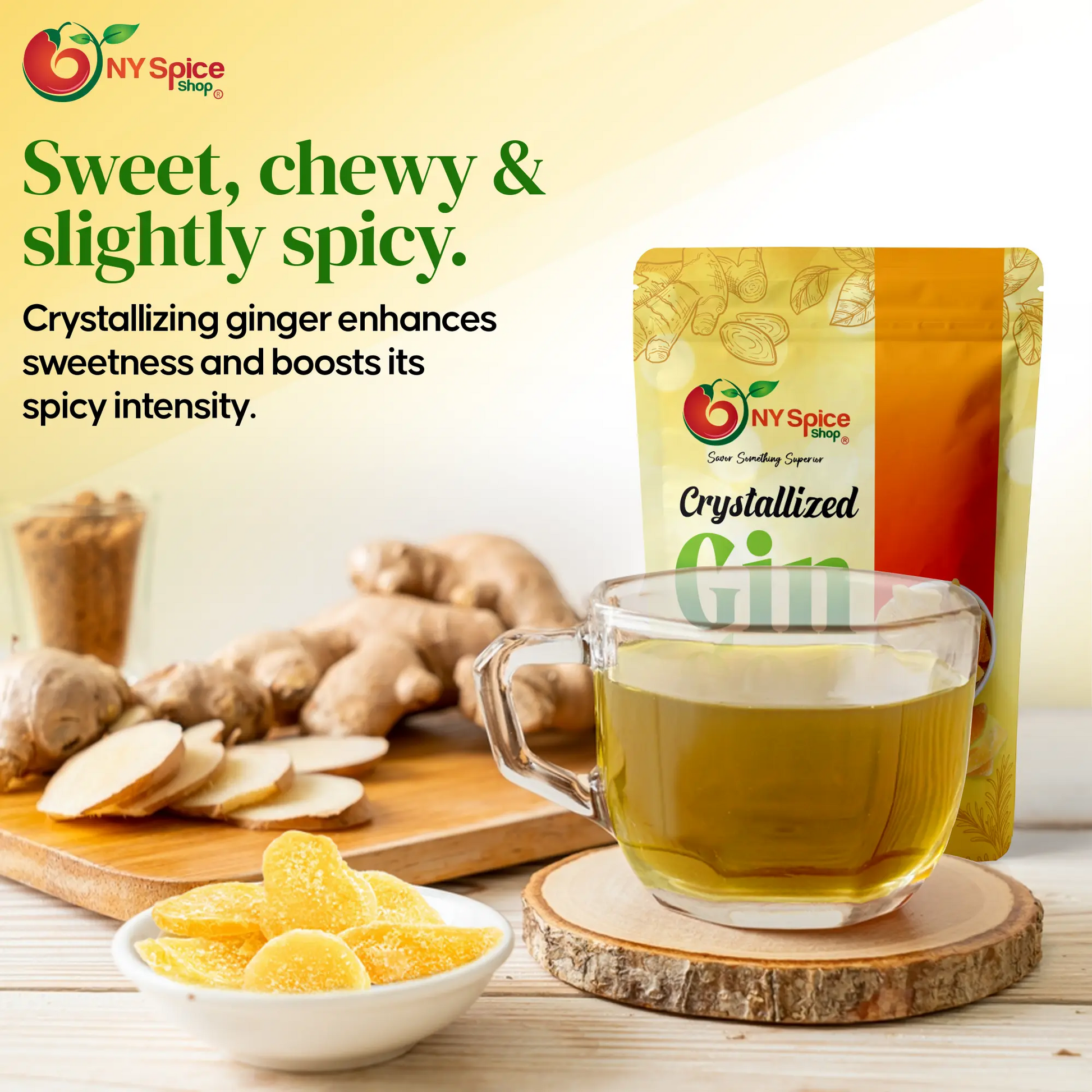 Crystallized_Ginger - NY Spice Shop