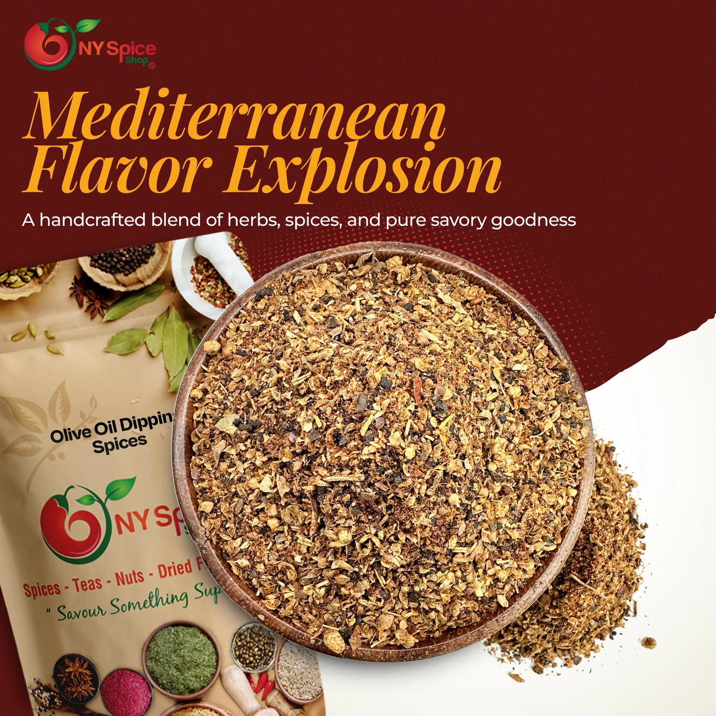 Olive Oil Dipping Spices - NY Spice Shop