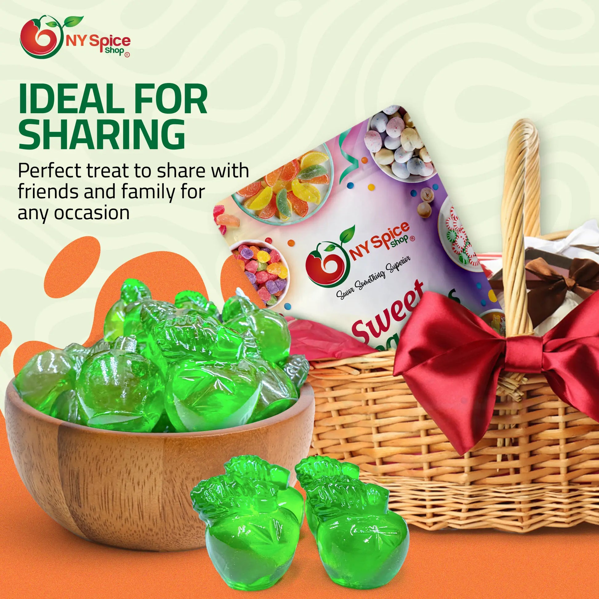 Apple fruit filled gummy - NY Spice Shop