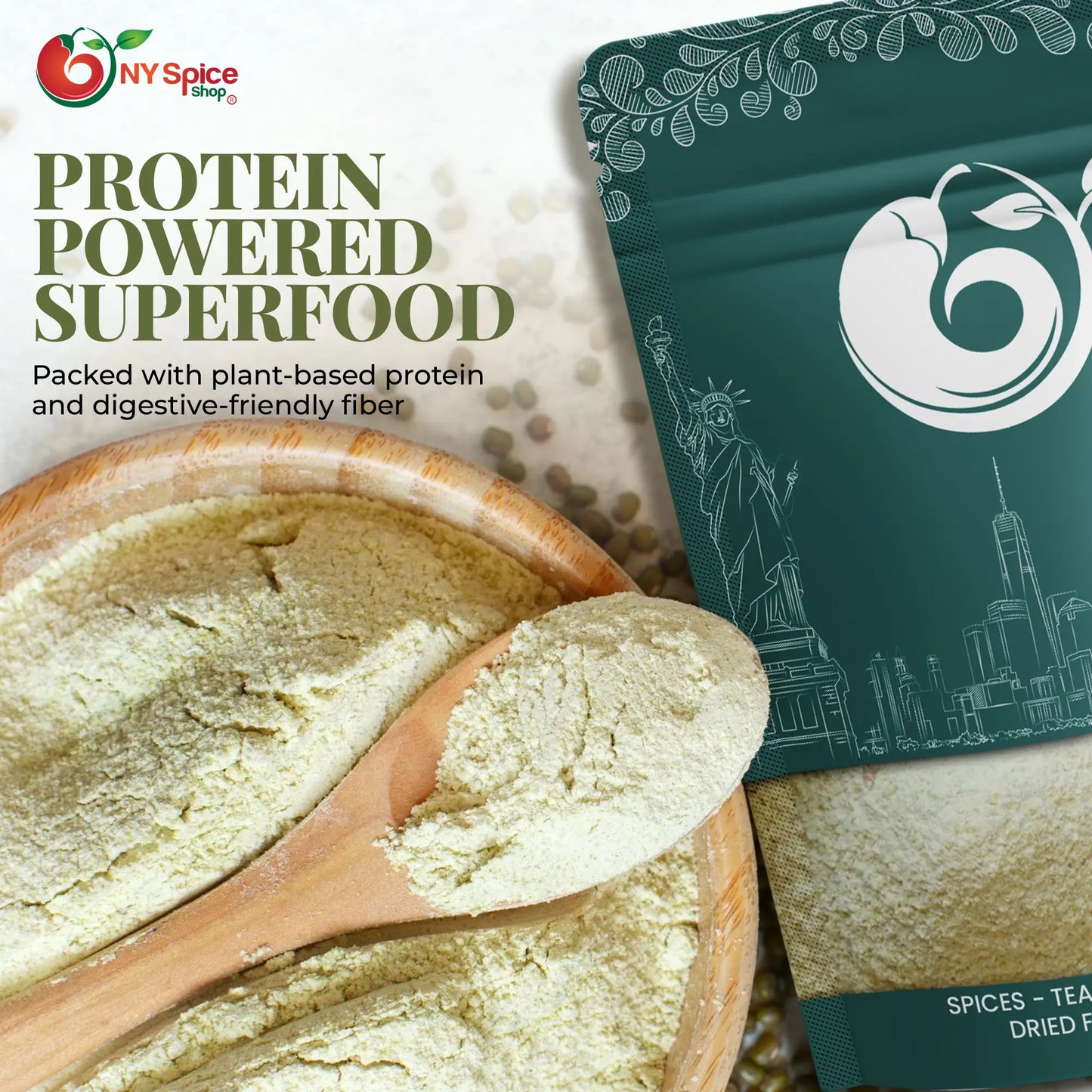 Mung Beans Flour - NY Spice Shop