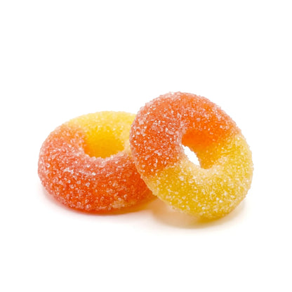 Gummy Peach Rings