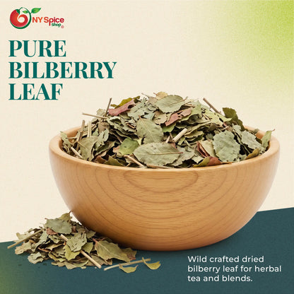 Bilberry Leaf - Wild Crafted