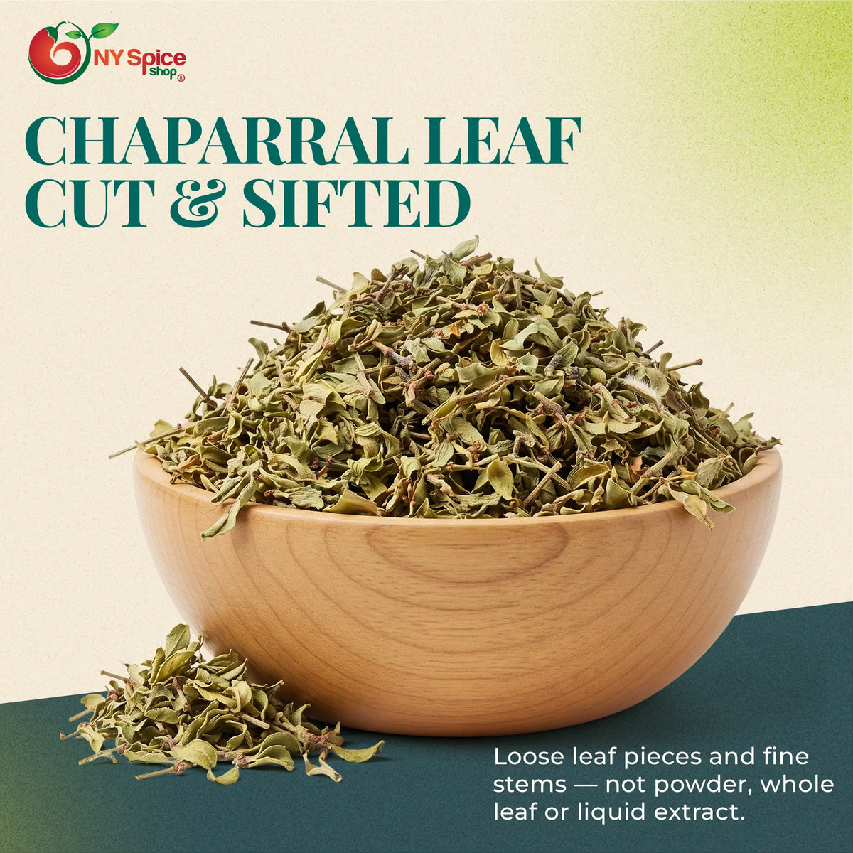 Chaparral Leaf Wild Crafted Cut & Sifted