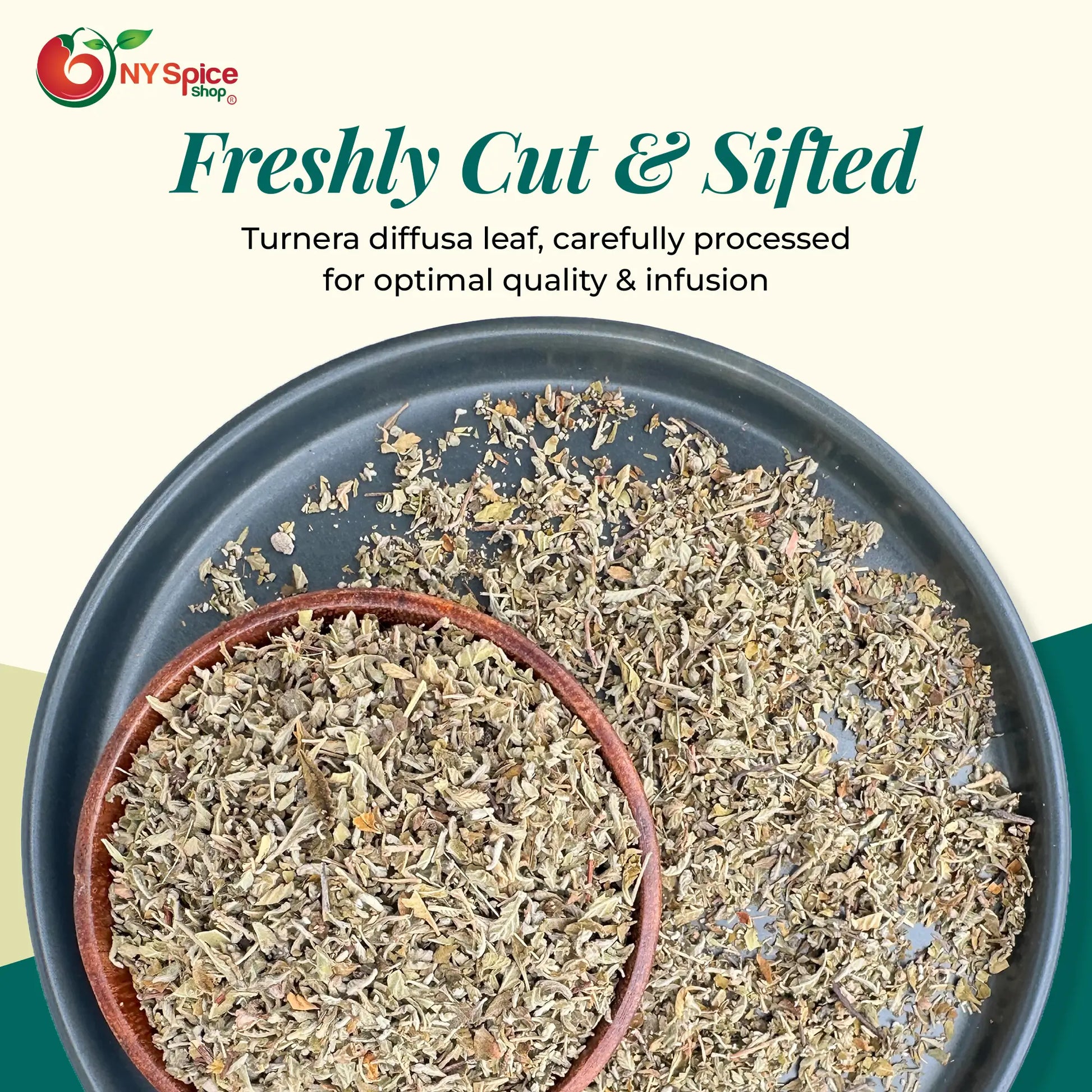 Damiana Leaf - Cut & Sifted - NY Spice Shop