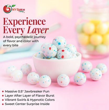 Psychedelic Jawbreakers - 0.5 Inch - NY Spice Shop