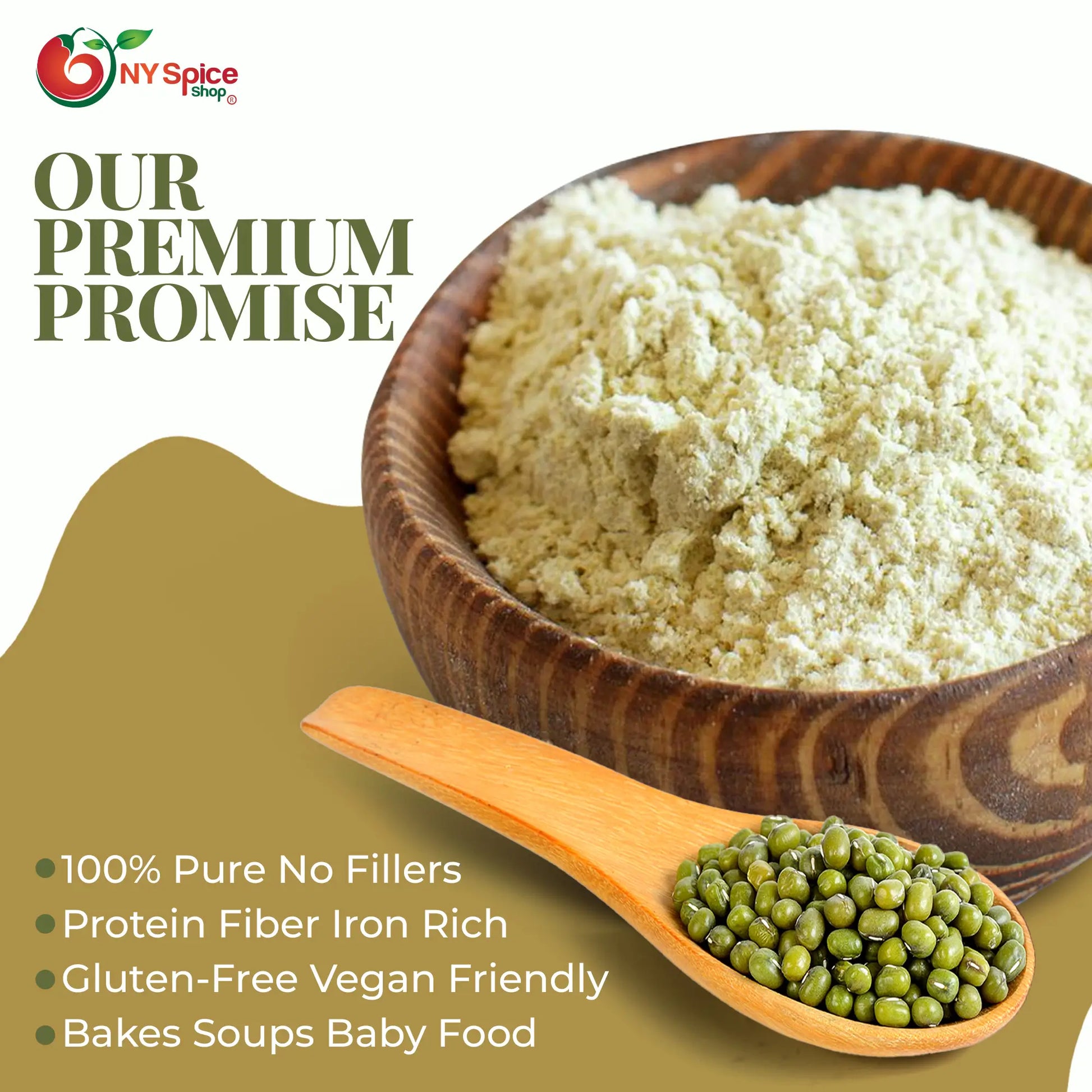 Mung Beans Flour - NY Spice Shop