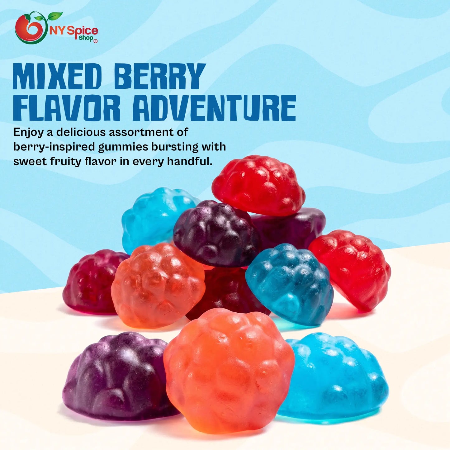 Mixed Gummy Berries - NY Spice Shop