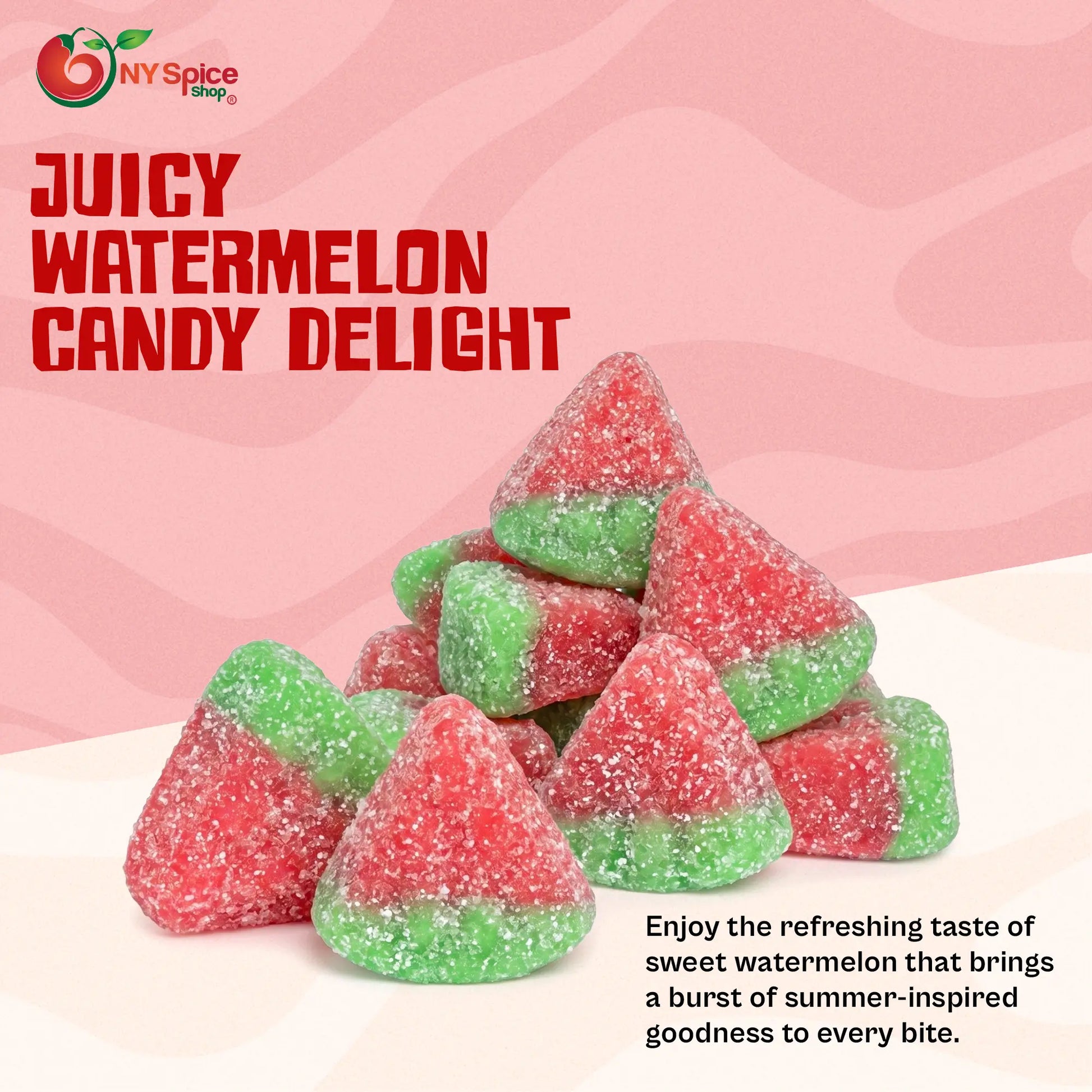 Watermelon Gummy Slices - NY Spice Shop