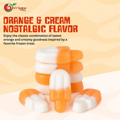 Gummy Orange & Cream Popsicle - NY Spice Shop