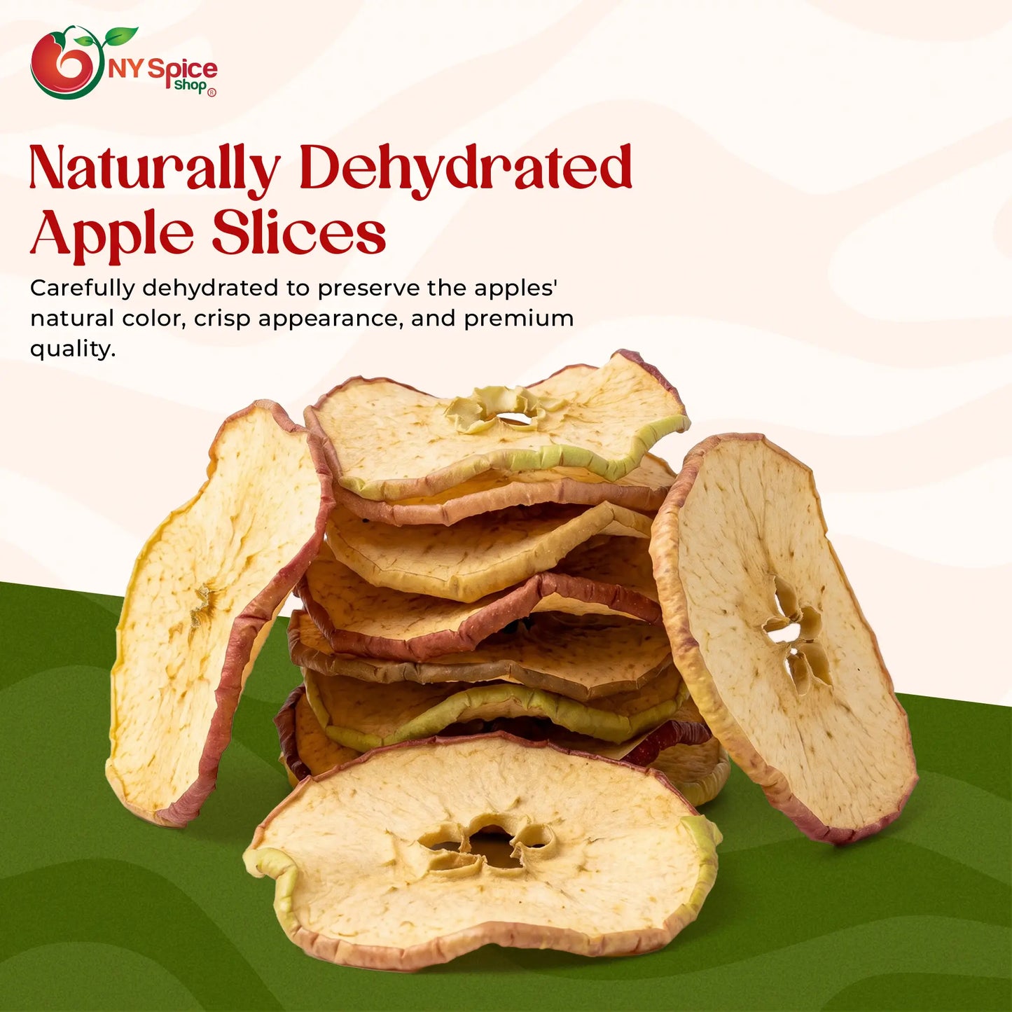 Dehydrated Apple Slices - NY Spice Shop 