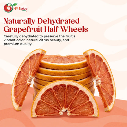 Dehydrated Grapefruit Half Wheel