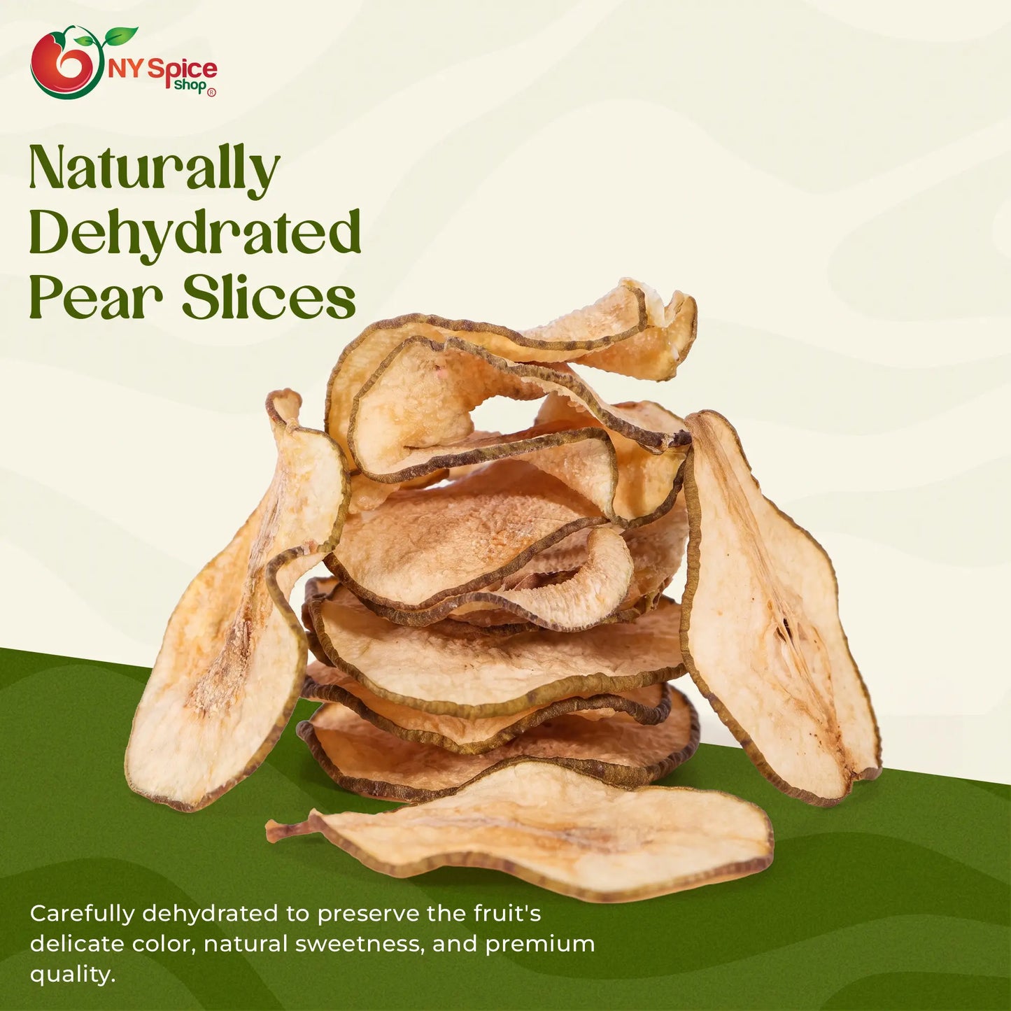 Dehydrated Pear Slices