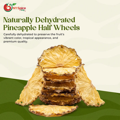 Dehydrated Pineapple Half Wheel