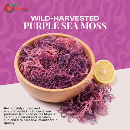 Irish Sea Moss - (Purple) - St. Lucia
