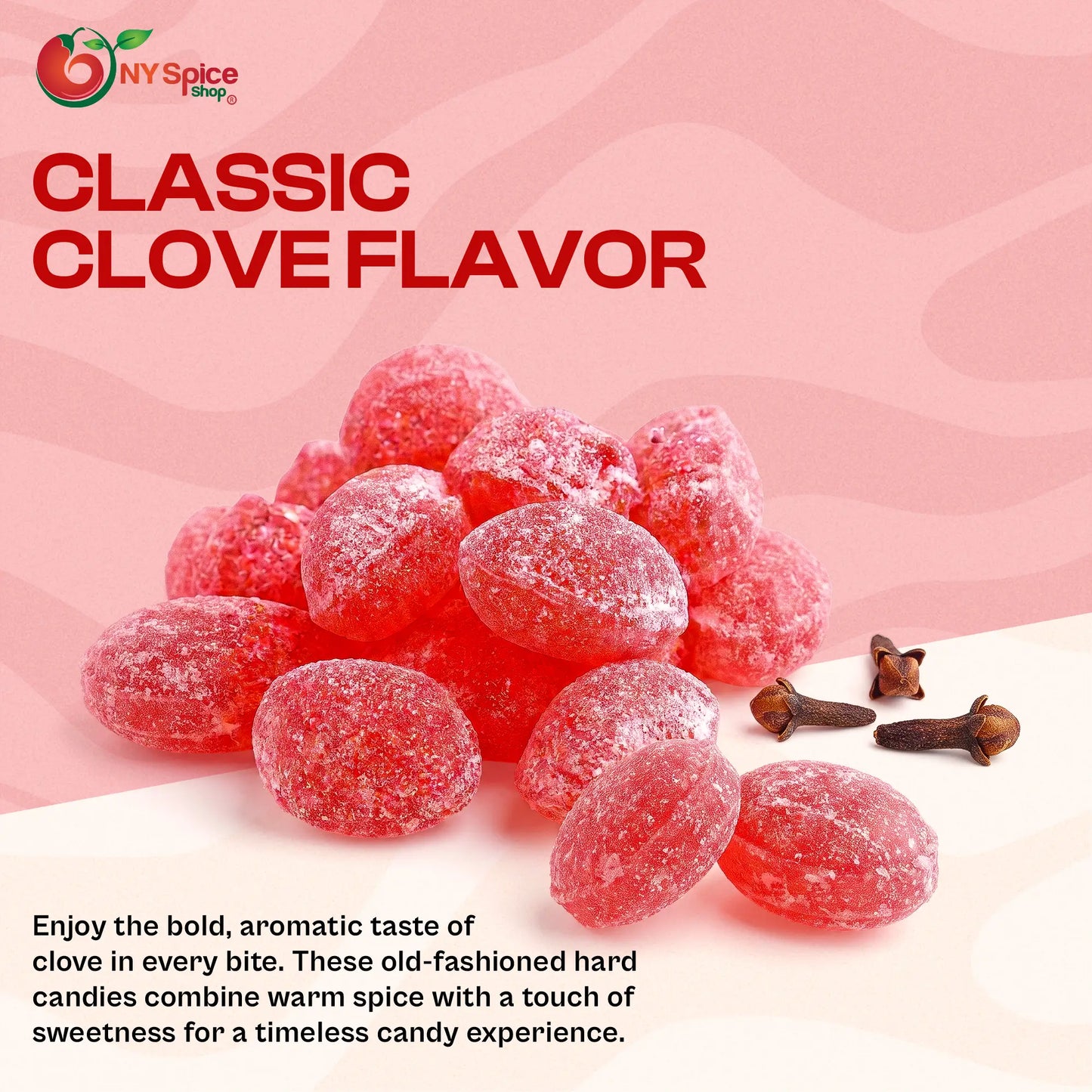 Sanded Clove Drops