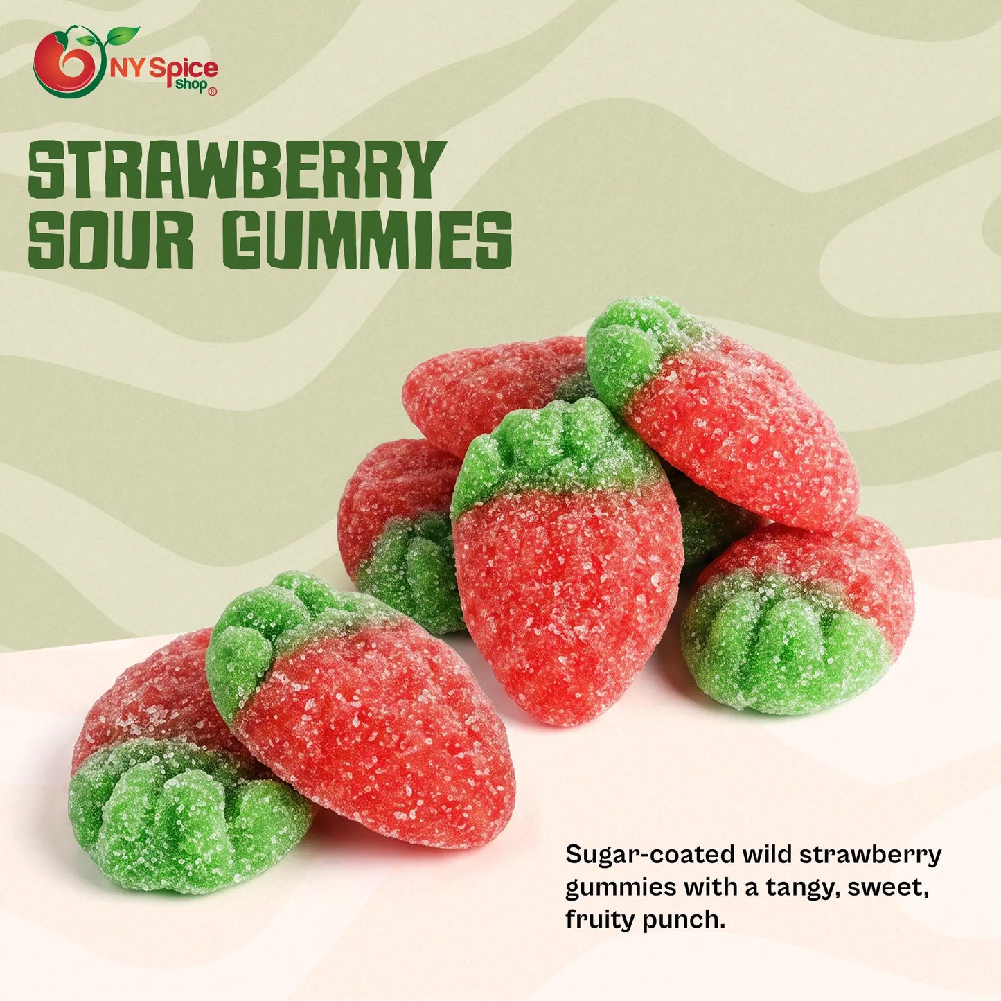 Gummy Wild Strawberries Sour