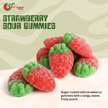 Gummy Wild Strawberries Sour