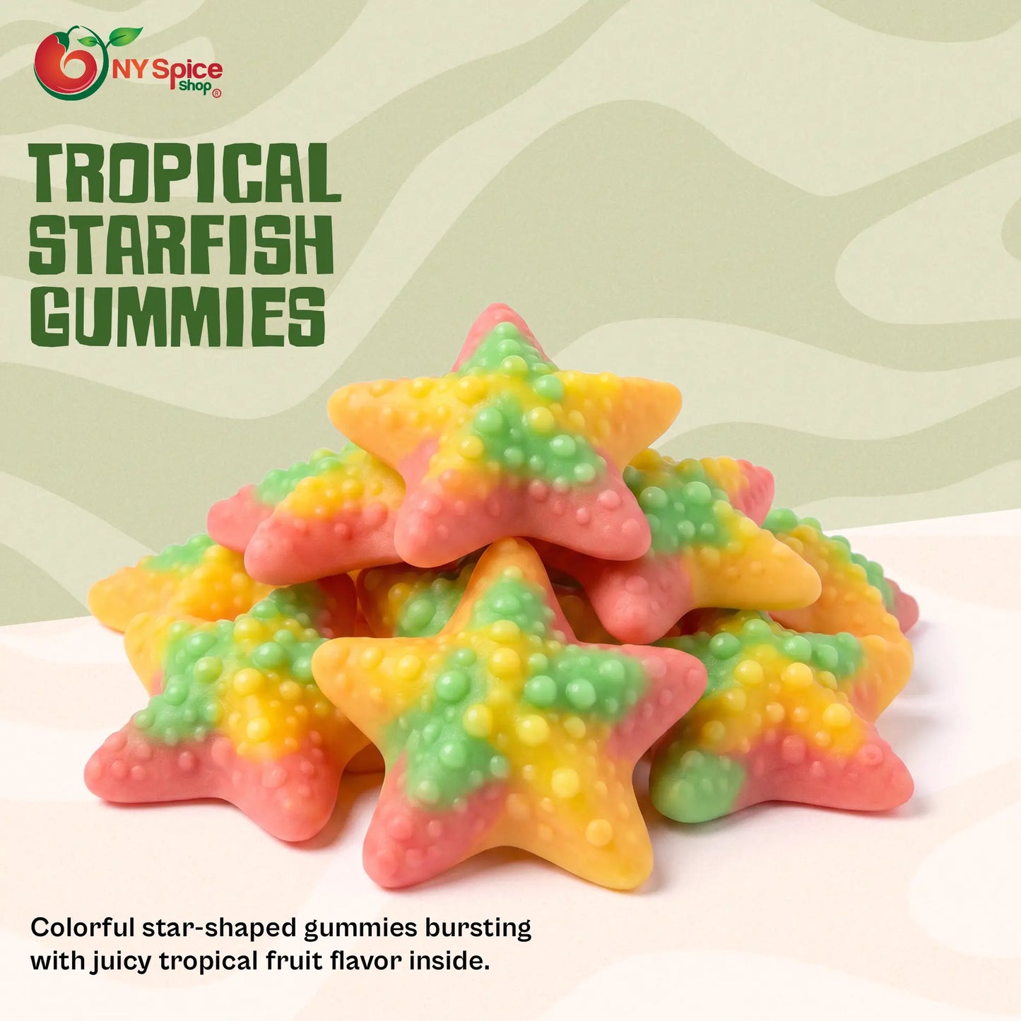 Gummy Tropical Starfish