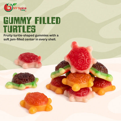 Gummy Filled Turtles