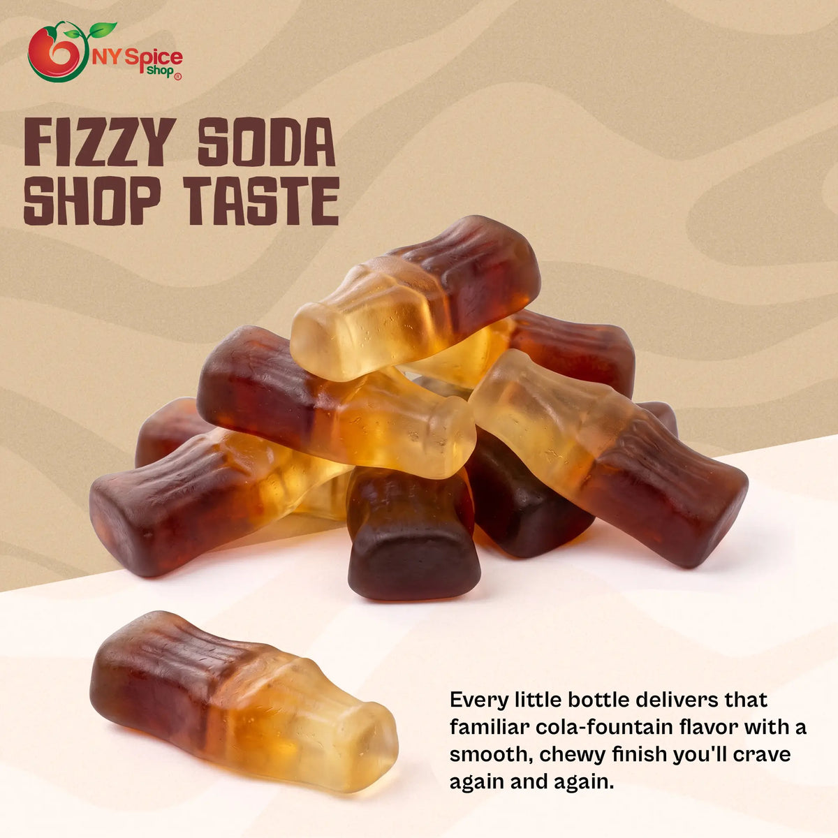 Gummy Cola Bottles - NY  Spice  Shop