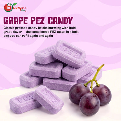 PEZ Grape Candy Unwrapped - NY  SPICE  SHOP 