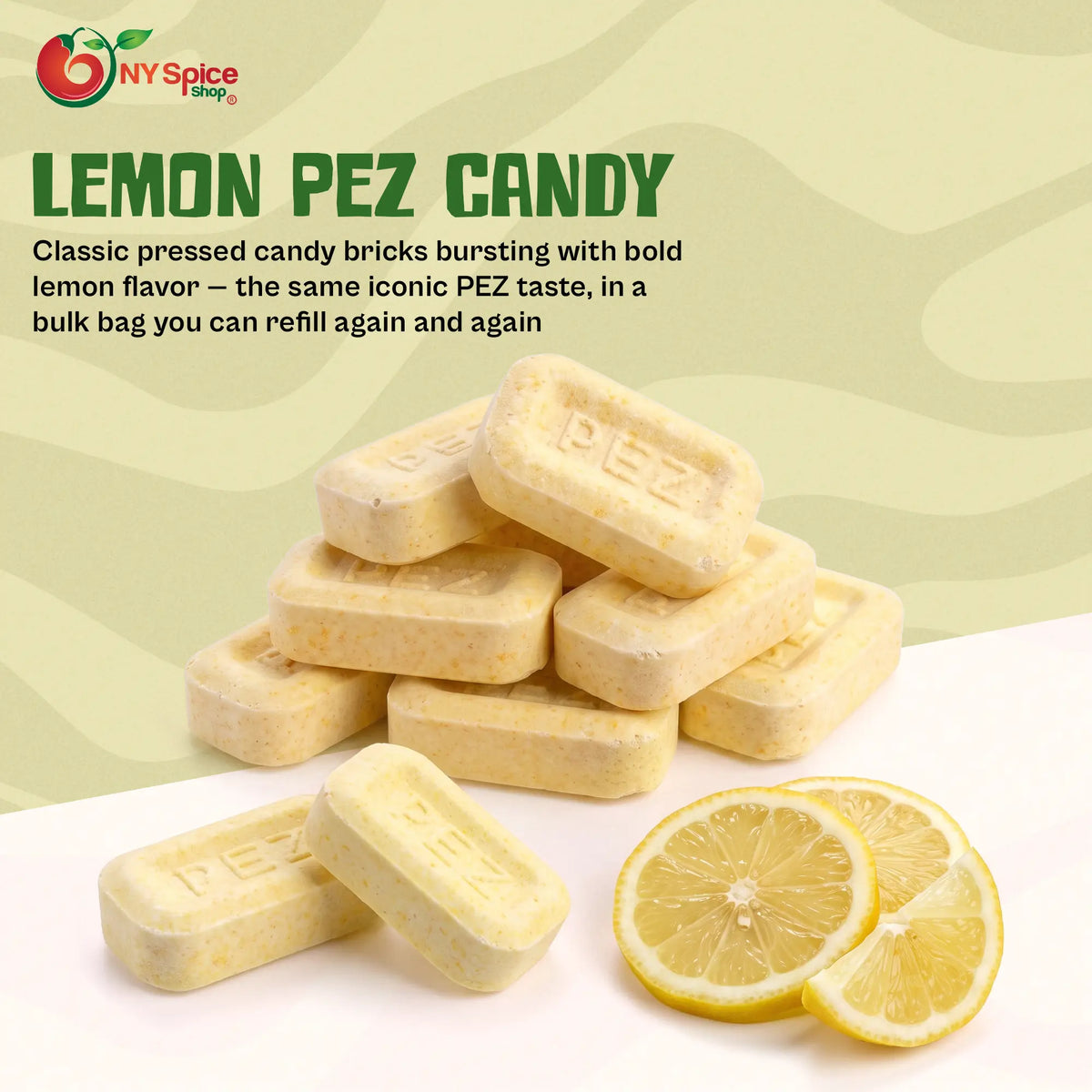 PEZ Lemon Candy Unwrapped