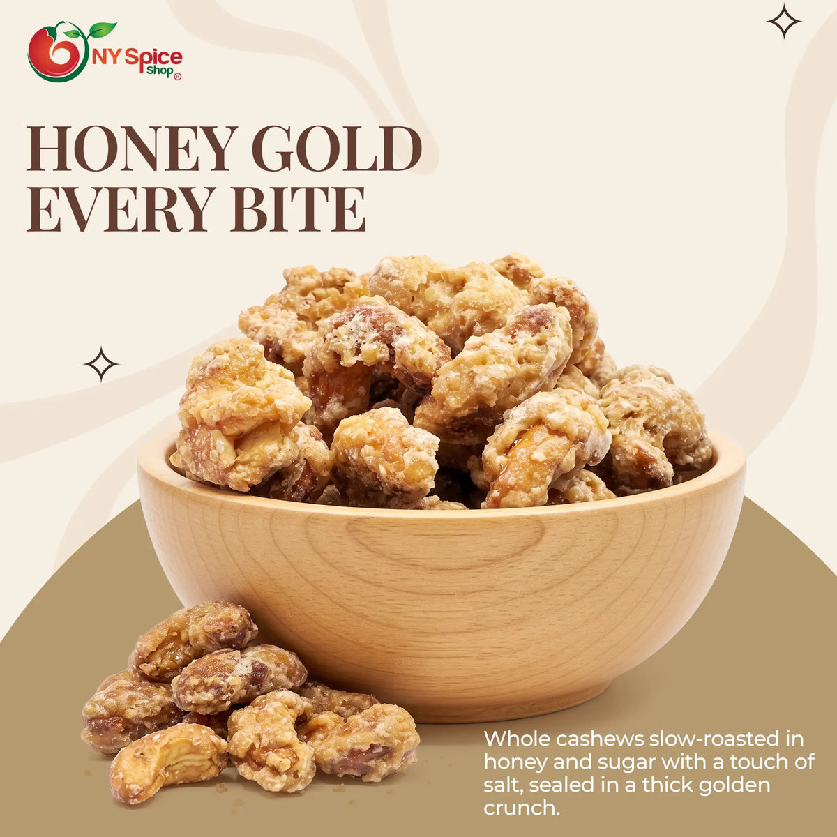 Honey Salt Cashews
