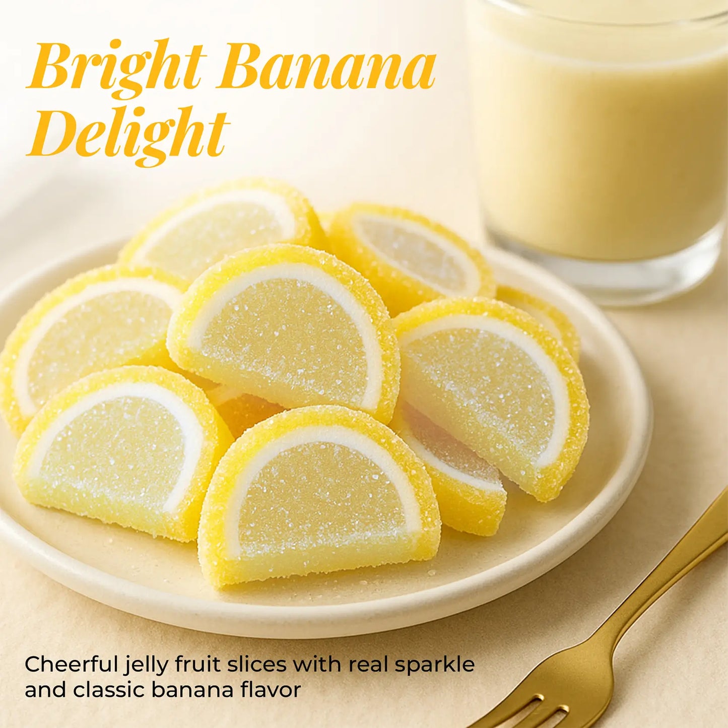 Banana Jelly Fruit Slices - NY Spice Shop