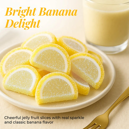 Banana Jelly Fruit Slices - NY Spice Shop