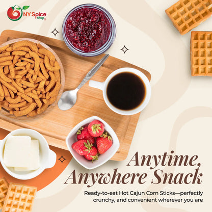 Hot Cajun Corn Sticks - NY Spice Shop