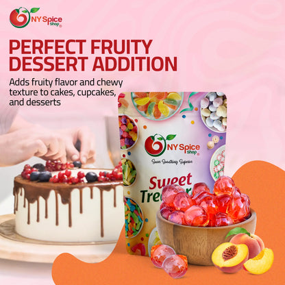 Peach Fruit Filled Gummy - NY Spice Shop