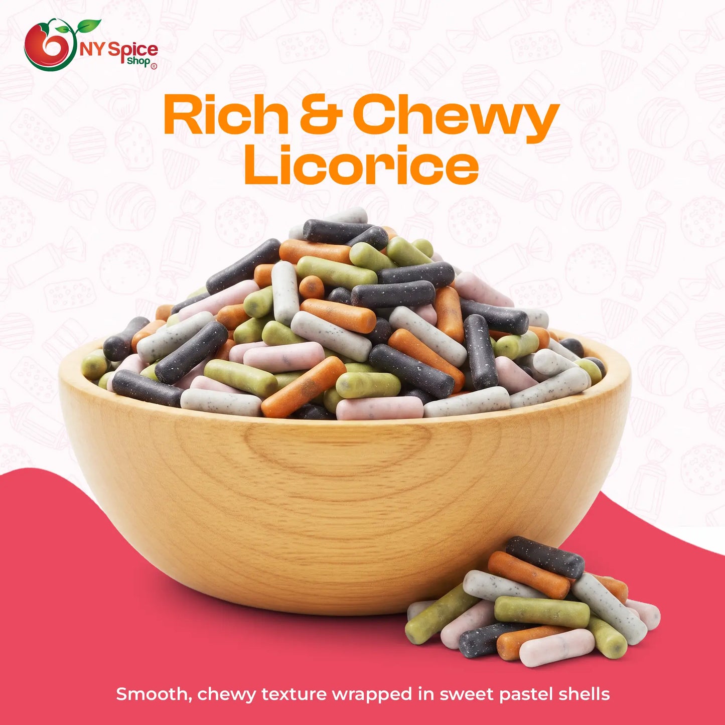 Licorice Pastels
