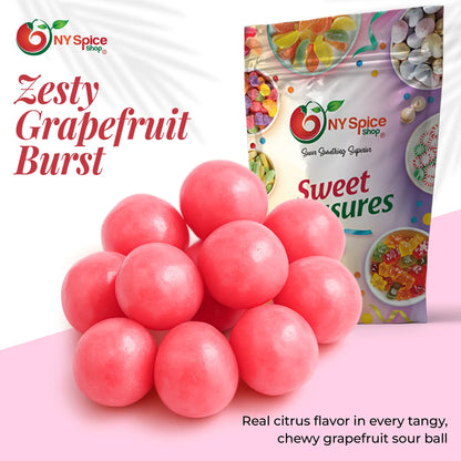 Grapefruit Fruit Sour Balls - NY Spice Shop