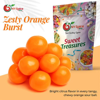 Orange Fruit Sour Balls - NY Spice Shop
