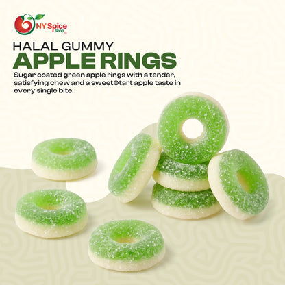 Halal Gummy Apple Rings - NY SPICE SHOP