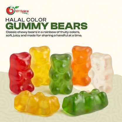 Halal Color Gummy Bears