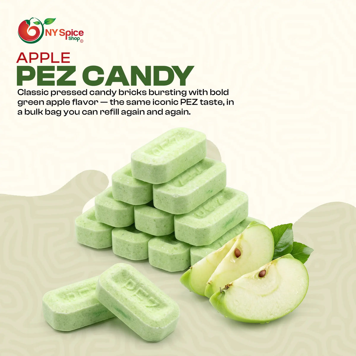 PEZ Sour Apple Candy Unwrapped
