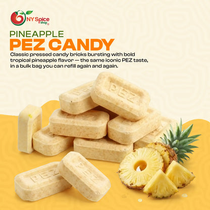 PEZ Sour Pineapple Candy Unwrapped