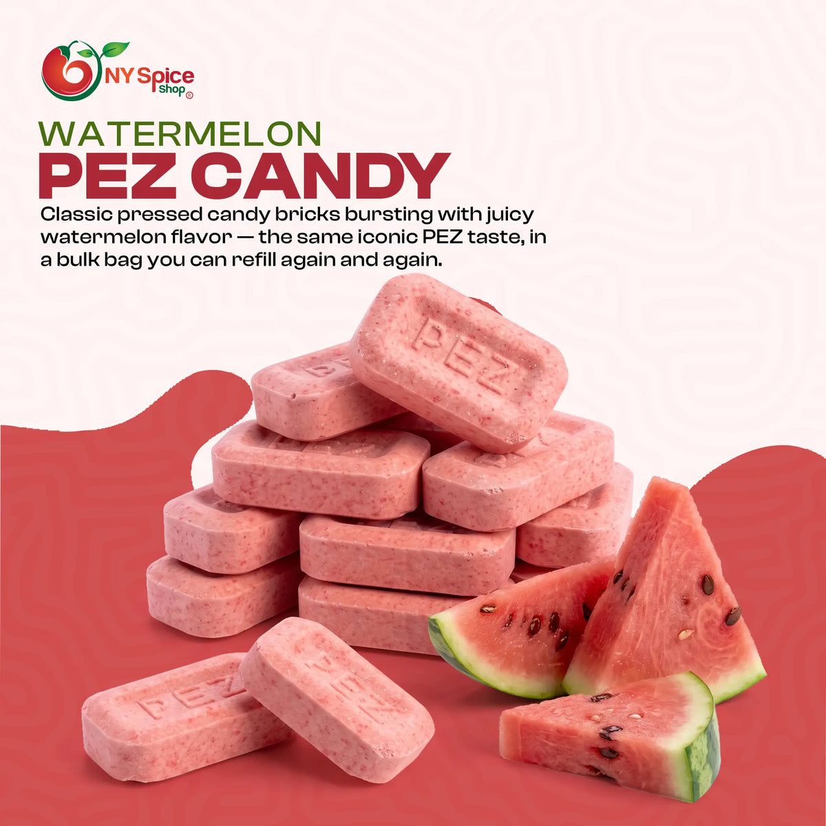 PEZ Sour Watermelon Candy Unwrapped