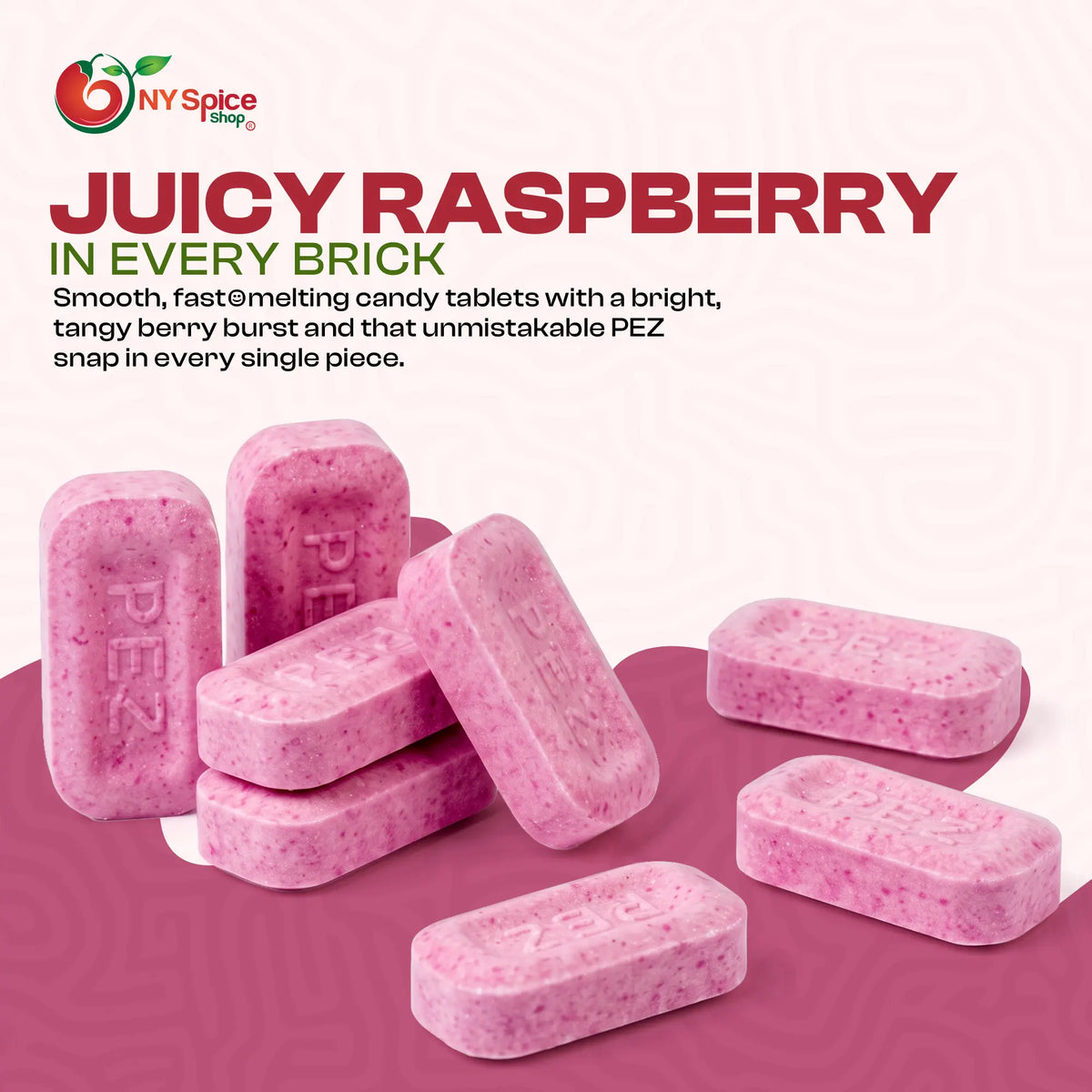 PEZ Raspberry Candy Unwrapped