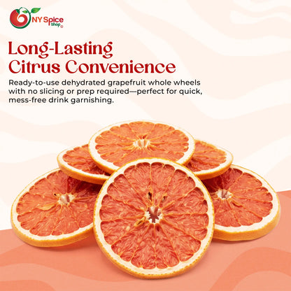 Dehydrated Grapefruit Whole Wheel