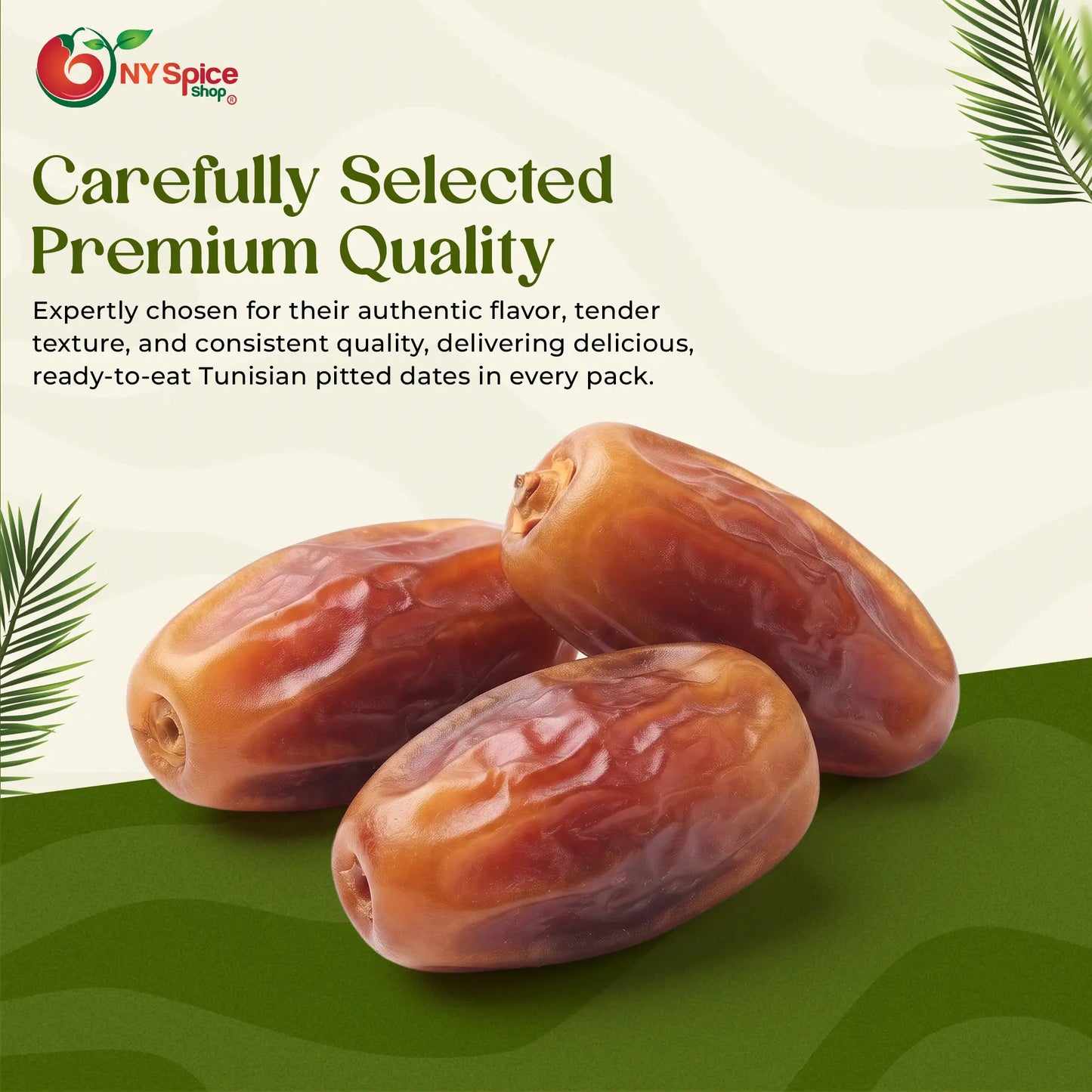 Tunisian Pitted Dates - Dried Fruit