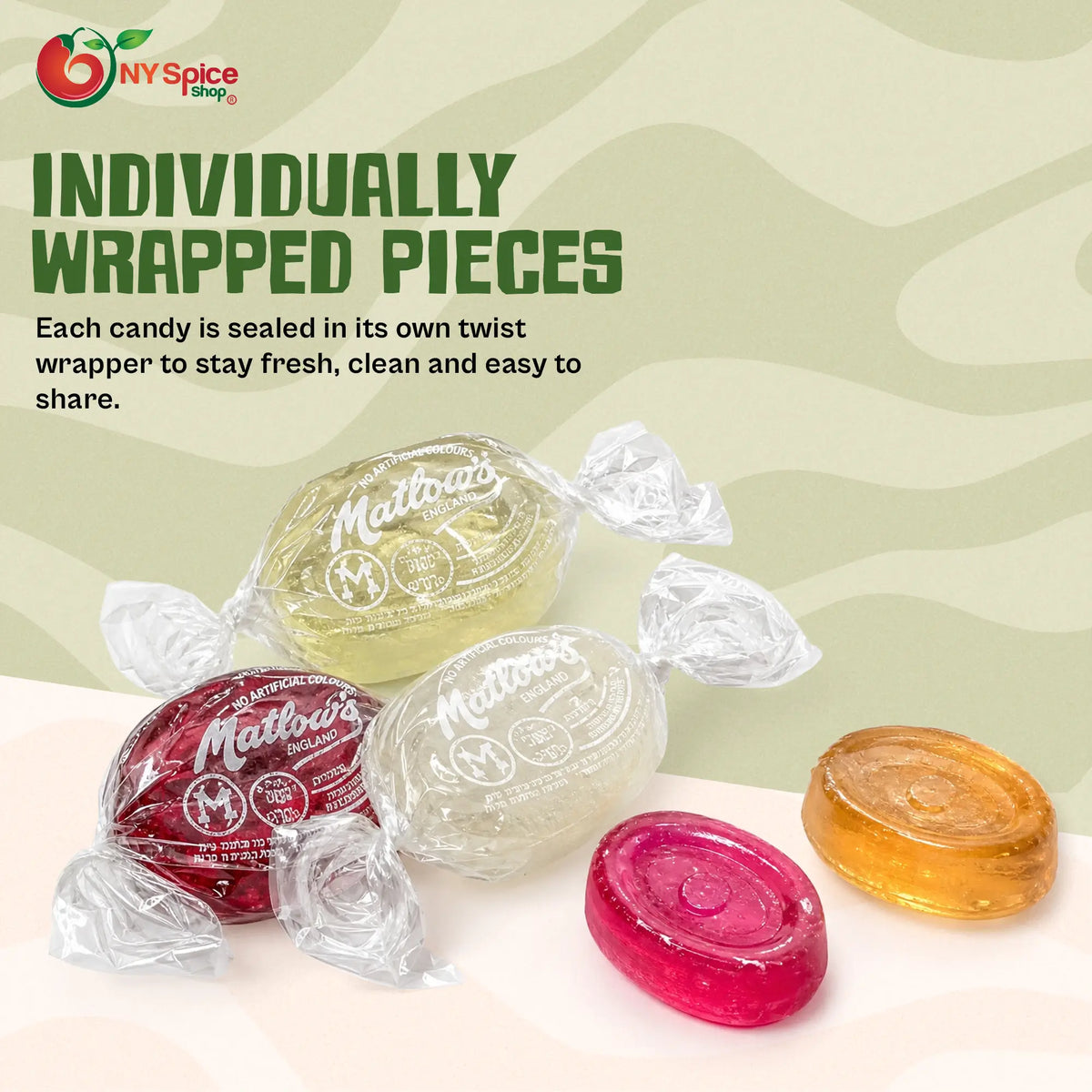 Assorted Crystal Fruit Candy