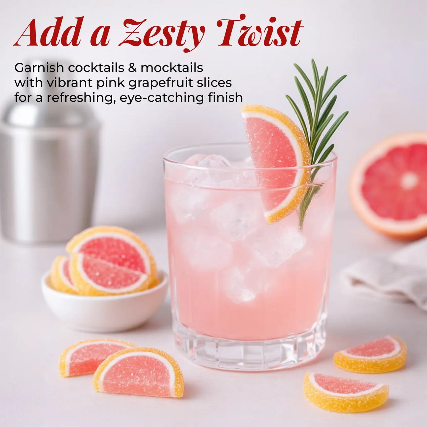 Pink Grapefruit Fruit Slices - NY Spice Shop