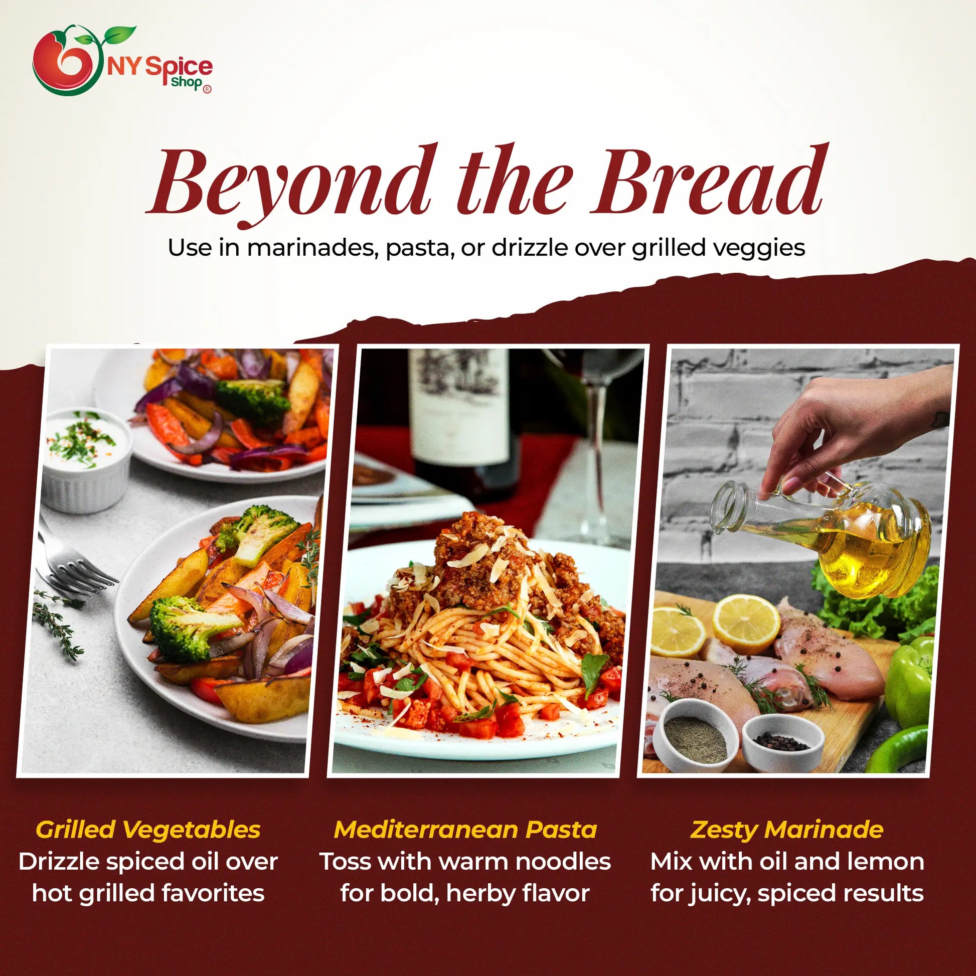 Olive Oil Dipping Spices - NY Spice Shop