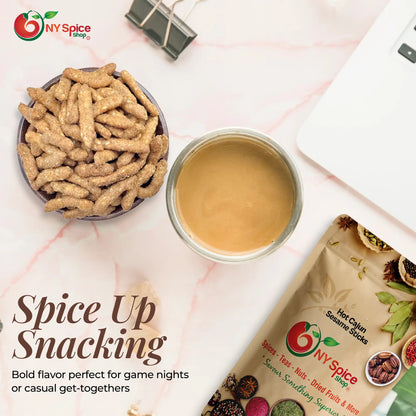 Hot Cajun Sesame Sticks - NY Spice Shop