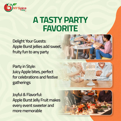 Apple fruit filled gummy - NY Spice Shop