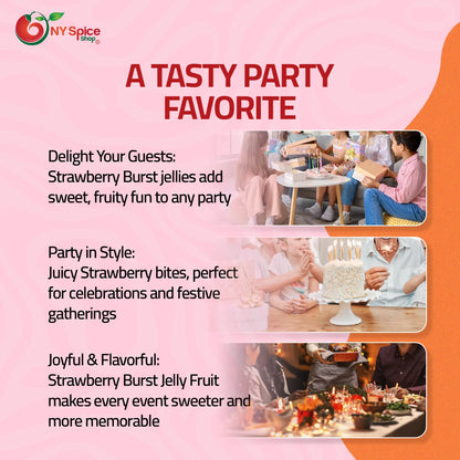 Strawberry Fruit Gummy - NY Spice Shop