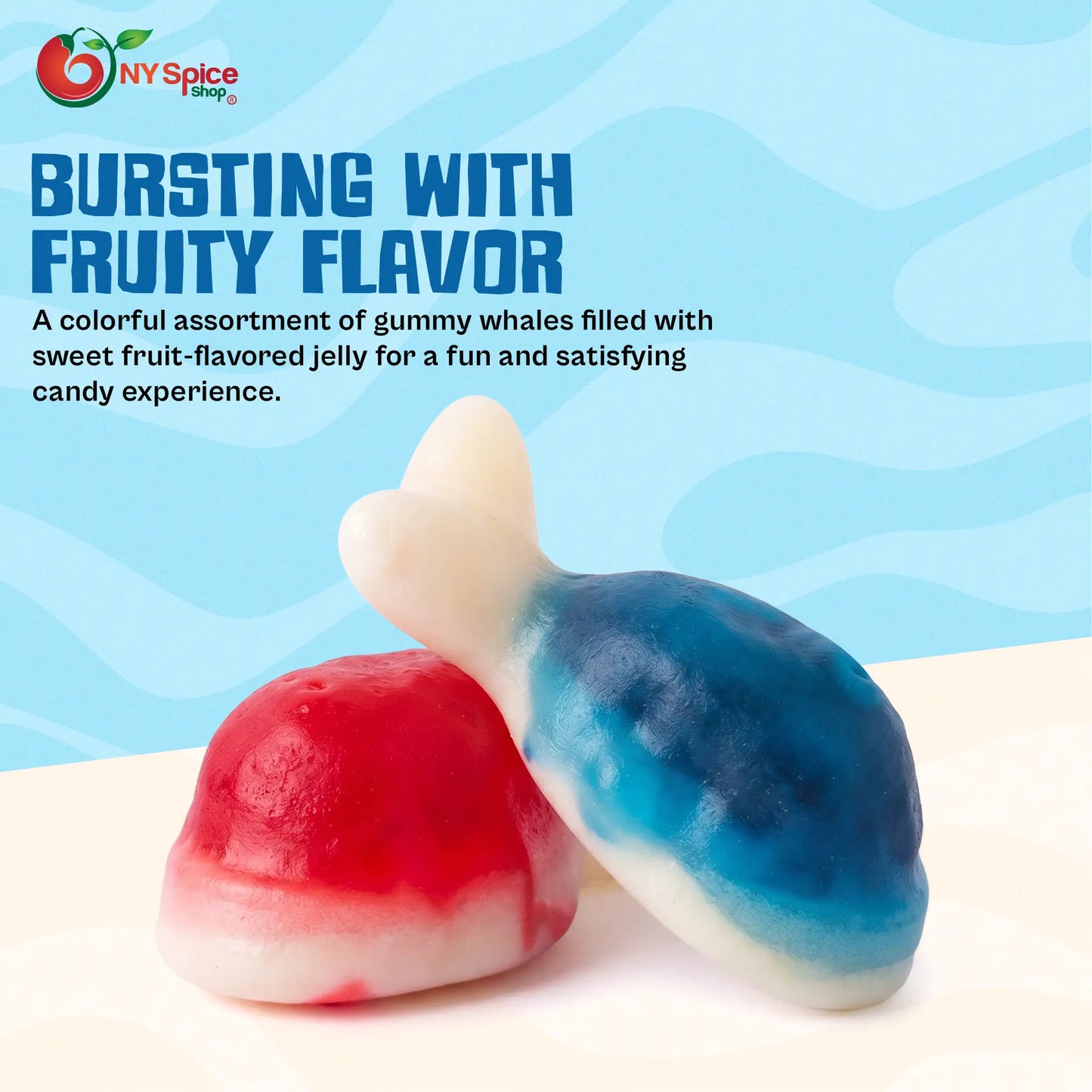 Gummy Filled Whales